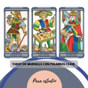 Tarot de Marsella con Palabras Clave