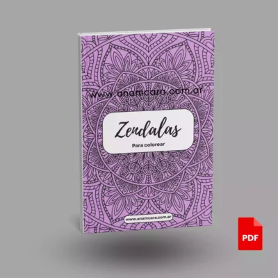 Zendalas para colorear página completa Espacio Anam Cara