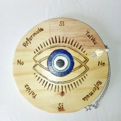 Tablero Radiestésico de Consulta Espacio Anam Cara