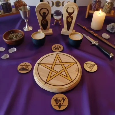 Altar Wiccano Espacio Anam Cara